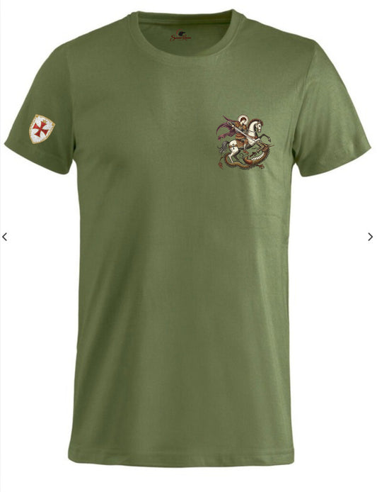 100% ring spun cotton T-shirt from SaxonRaven clothing.