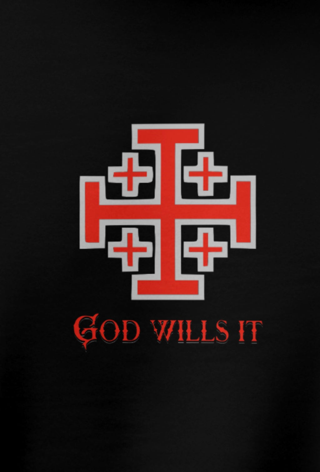 God wills it. Knights Templar