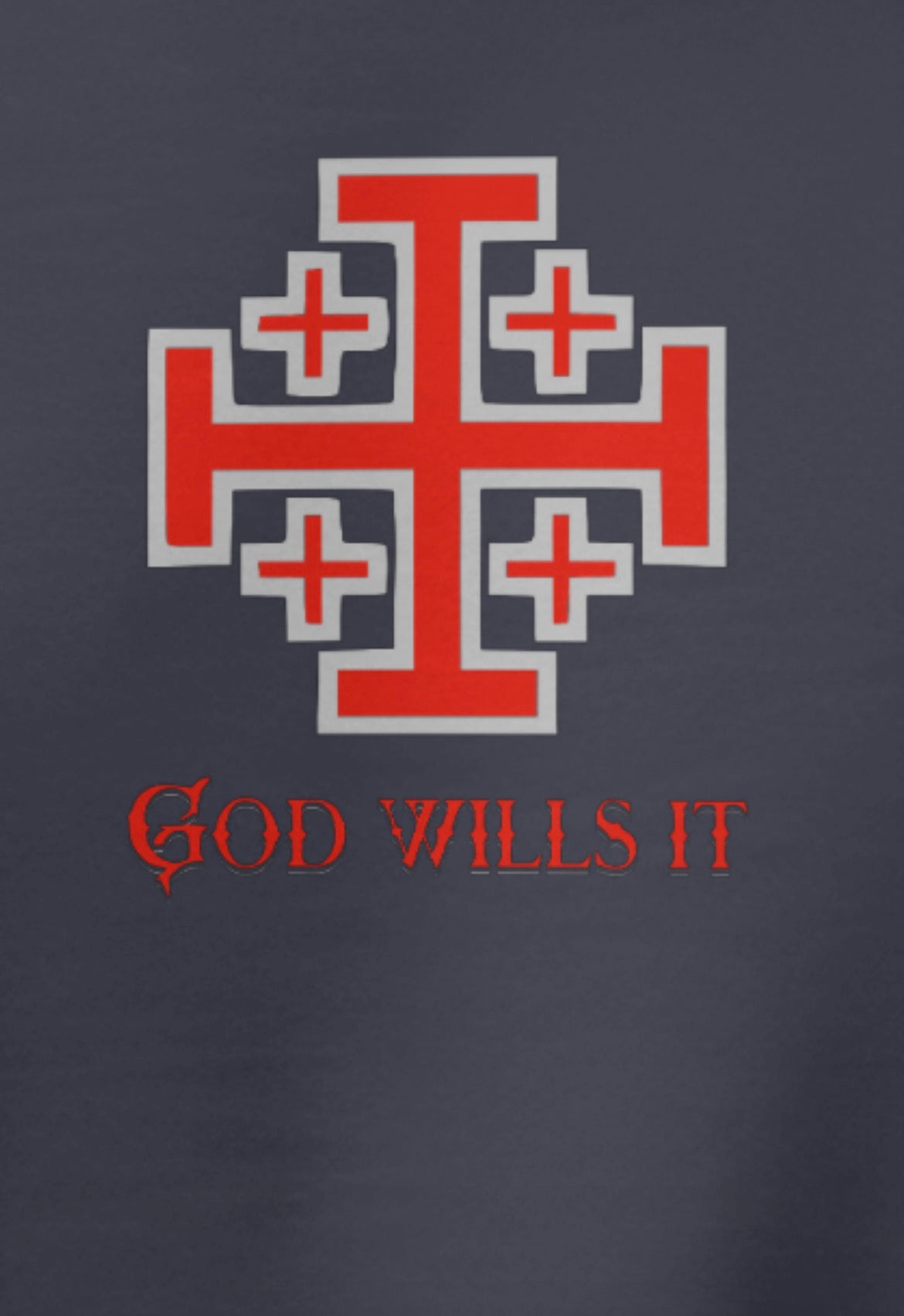 God wills it. Knights Templar