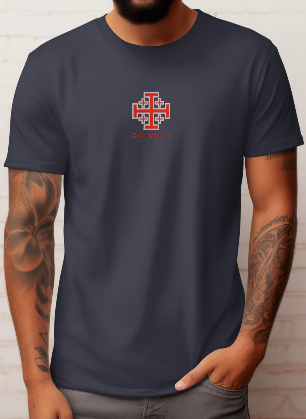 God wills it. Knights Templar