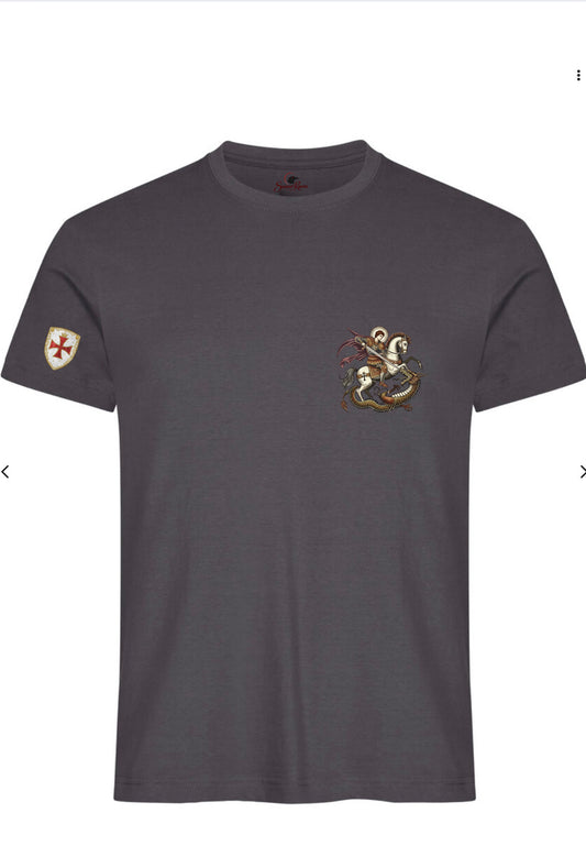 100% ring spun cotton T-shirt from SaxonRaven clothing.
