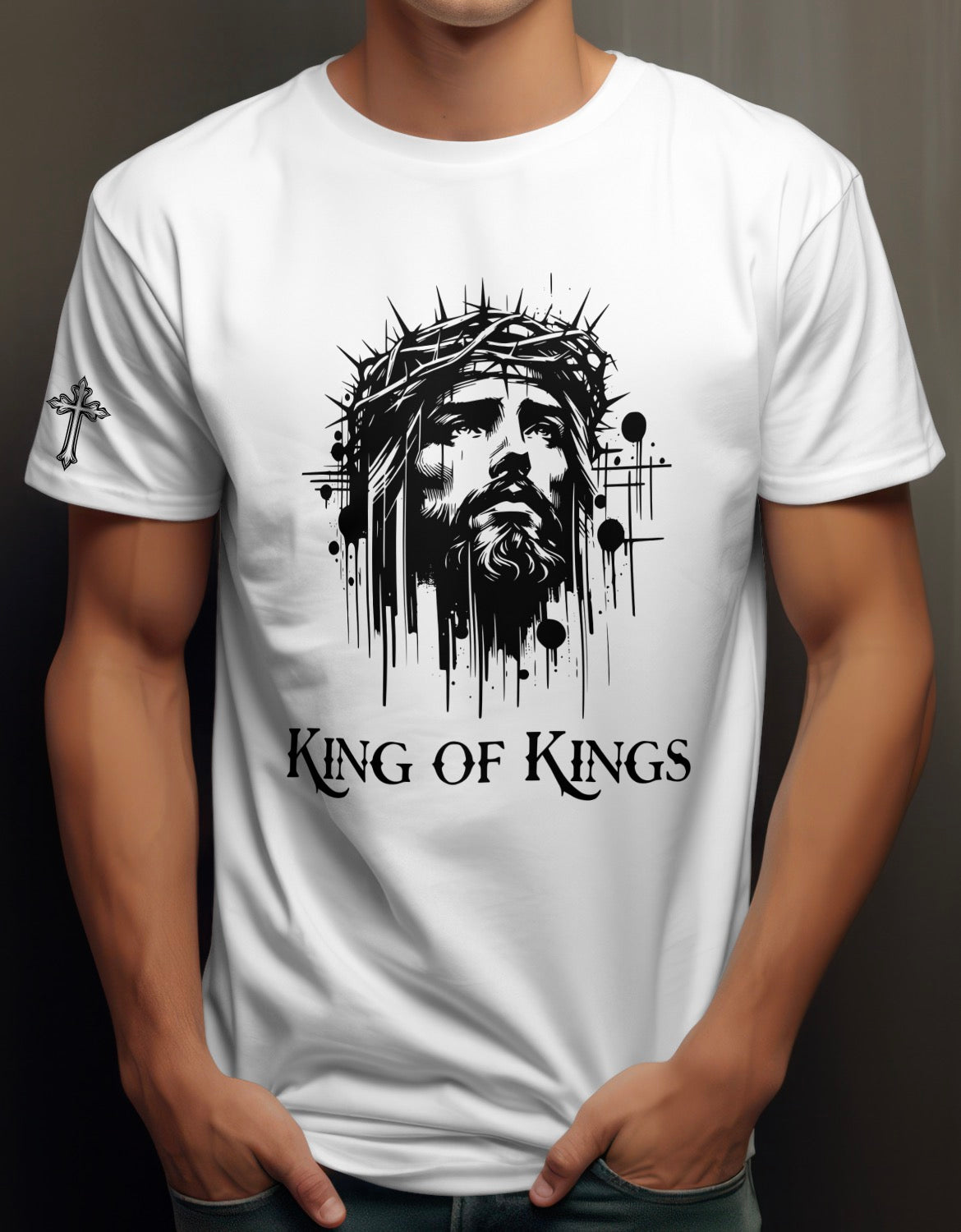 King of kings. jesus mural