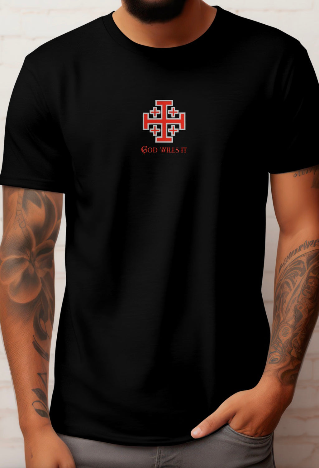 God wills it. Knights Templar